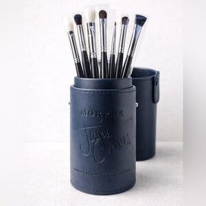 Morphe x James Charles Eye Brush Set w/ Canister Limited Edition NWT